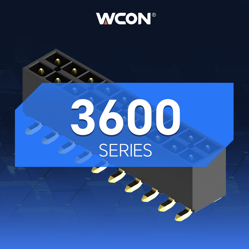 3600 Series Board-to-Board Connectors | 2.54mm Pitch, Versatile and Reliable